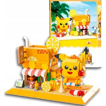 ostatní stavebnice Stavebnice Pikachu Pokémon STAVEBNICE nářadí, velká třídicí sada, 149, 8 DÍLŮ