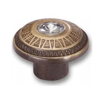 Nábytková úchytka SIRO 2028-41ZN31JE4 stará mosaz kartáčovaná,