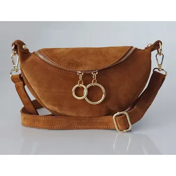 Kabelka Vera Pelle kabelka, kožená kabelka přes rameno, pravá kůže, vícebarevná