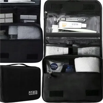 Kosmetická taška Kosmetická taštička Verk Group černá