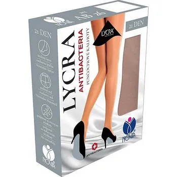 Dámské punčochy Punčochové kalhoty NOVIA | s lycrou AB26 antibacterial tělová 164/108
