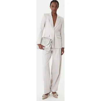 Dámské kalhoty Patrizia Pepe Kalhoty z materiálu 8P0794/A498-S748 Šedá Regular Fit 40