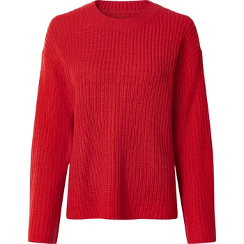 Dámský svetr esmara® Dámský pletený svetr (červená, M(40/42))