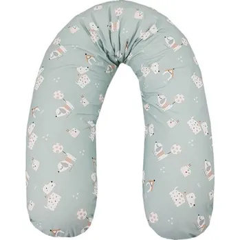 EKO Polštář ke kojení Dogs Mint 180 cm