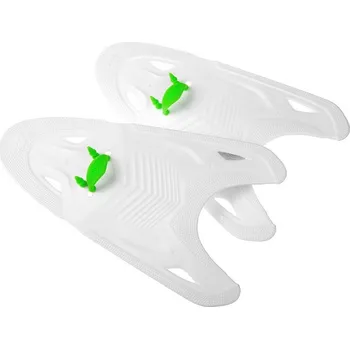 Plavecké packy Mad Wave Freestyle Paddles Bílá