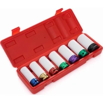 Kraft&Dele KD11752, Nářadí pro pneuservisy | 1/2" šestihranné rázové hlavice z Cr-Mo oceli