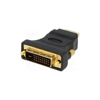 Adaptér DVI-D (24+1) vidlice,HDMI zásuvka černá