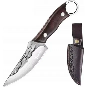 Pracovní nůž B-SQUL Lovecký nůž s pouzdrem 21 cm + Možnost GRAVÍROVÁNÍ