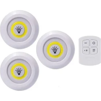 LED světlo bezdrátová sada s dálkovým ovládáním