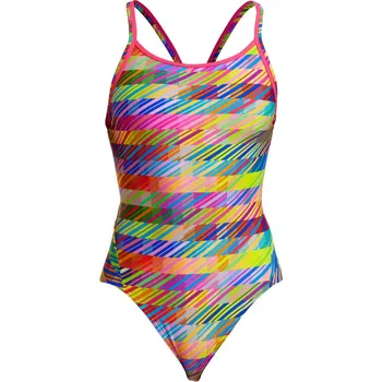 Dámské plavky Funkita Static Stack Diamond Back One Piece XS - UK30