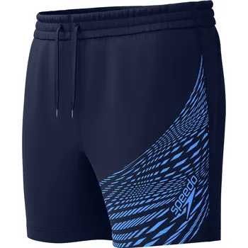 Pánské kraťasy Speedo Medley Logo 16 Watershort Navy/Blue XL - UK38