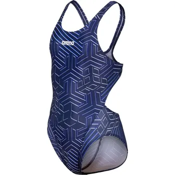 Dívčí plavky Arena Kikko Pro Swimsuit Swim Tech Girls Navy 116cm
