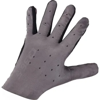 Cyklistické rukavice Q36.5 Cyklistické rukavice Adventure Gloves Long Fingers 2024/2025 Šedá S Pánské, Unisex