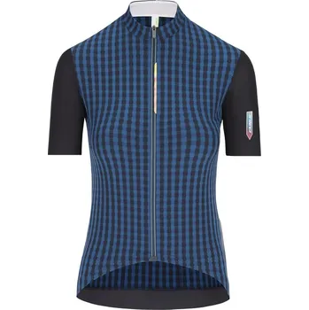 cyklistický dres Q36.5 Dámský cyklistický dres Jersey Clima léto Modrá M Dámské