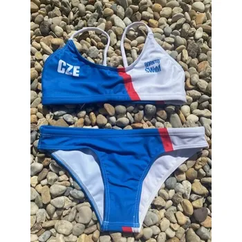 Dámské plavky BornToSwim CZE Bikini Blue M