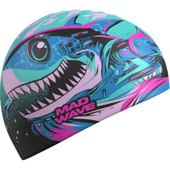 Mad Wave Robo Shark Cap Modro/růžová