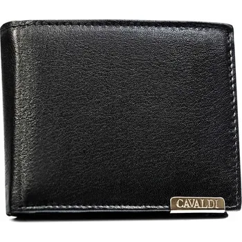 Peněženka 4U Cavaldi peněženka z pravé kůže černá - muž