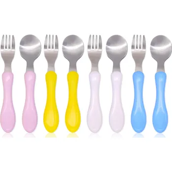 Příbor Dětská sada příborů BLOOMSWORLD, 8 Kusů Nerezová Ocel