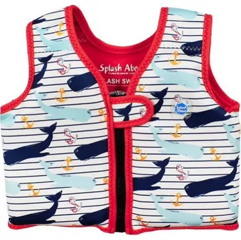 Vodácké vybavení Dětská plavecká vesta Splash About Swim Vest Go Dětská plavecká vesta Splash Moby White S