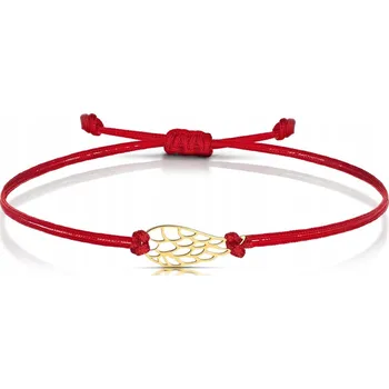 Náramek ZLATÝ ŠŇŮRKOVÝ NÁRAMEK KŘÍDLO 585 GRAVÍROVÁNÍ