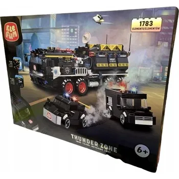 ostatní stavebnice STAVEBNICE ELEFUN THUNDER ZONE Stavebnice BRIGÁDA SWAT XXL sada 1783 dílů 092