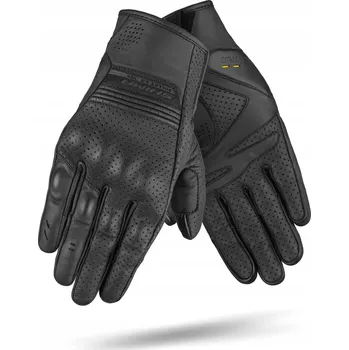 Moto rukavice Motocyklové kožené rukavice SHIMA BULLET 2.0 BLACK krátké + DÁRKY ZDARMA