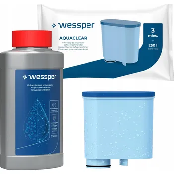 Příprava kávy Filtr Wessper pro kávovary Philips LatteGo Saeco + odvápňovač 250 ml