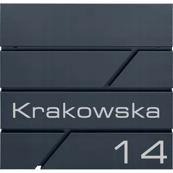 Železářství Poštovní schránka euroschránka s přihrádkou na noviny M-TEC šedá