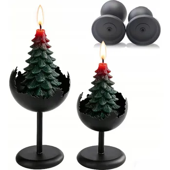 Obraz 2 KS ŚWIECZNIK NA VEJCE, ROZTOMILÉ DEKORATIVNÍ VE TVARU VAJEČNÉ SKOŘÁPKY