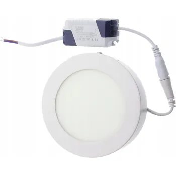 LED osvětlení LC LED panelové nástěnný kulatý přisazené kulaté přisazené 6W 4000K 390lm