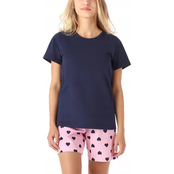 Dívčí pyžamo Merry Style Dívčí pyžamo bavlněné s krátkým rukávem a šortkami MS-237 158