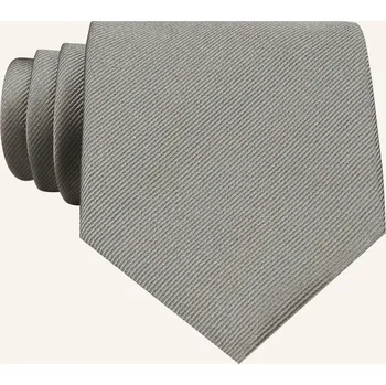 Kravata Boss Pánská Hedvábná Kravata, šedá, one size
