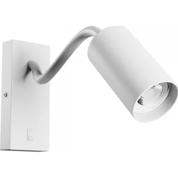 Nástěnné svítidlo Přisazené svítidlo SQUALLA VARIOSA FLEXI SWITCH GU10 IP20 55x100x410mm bílé
