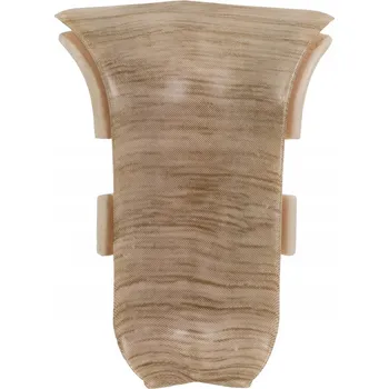 Podlahová lišta Vnitřní roh Salag PVC 44,9 x 56, délka 3 cm, dub