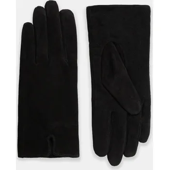 Rukavice Semišové rukavice Answear.LAB plain.glove.2.fh černá 99X, vel. M