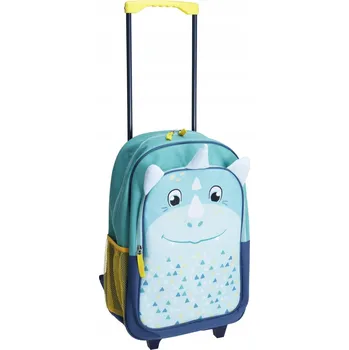 Dětský kufr Dino, 30x13x42cm, modrý