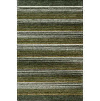 Koberec Běhoun Protiskluzový Koberec do Předsíně Pratelný 55x85cm Odolný Zelený