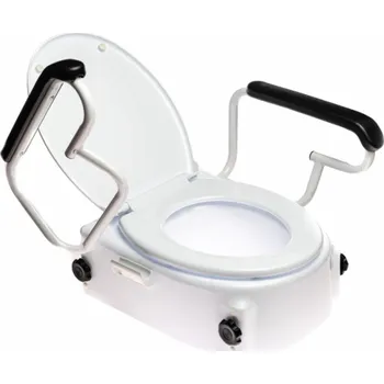 Toaletní křeslo Toaletní nástavec s víkem a područkami ANTAR AT51204