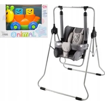 Zahradní houpačka Stojící zahradní houpačka ADBOR N1 3W1 LEŽÁČEK N-07 + HRAČKA