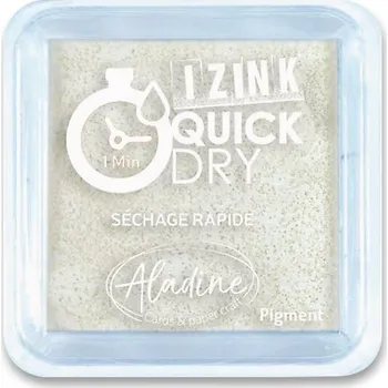 Razítko Razítkovací polštářek IZINK Quick Dry rychleschnoucí - bílý