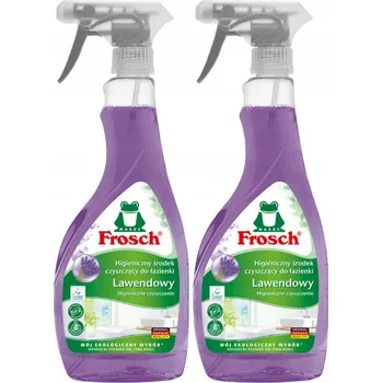 Univerzální čisticí prostředek Frosch Levandulový čisticí sprej do koupelny 2x500ml