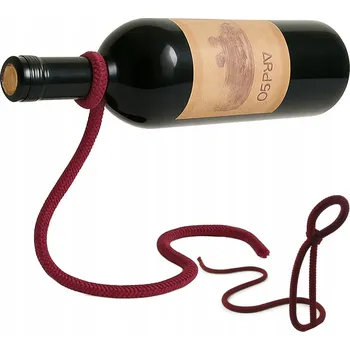 Stojan na víno Strado Stojan, police a držák na víno, alkohol, láhev – magický provázek/laso