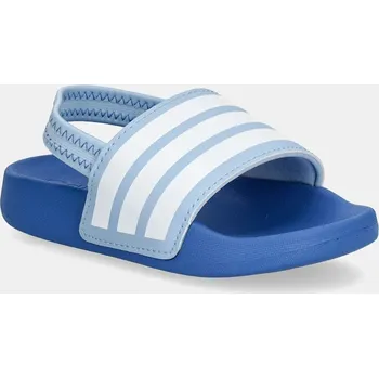 Pánské pantofle Dětské pantofle adidas ADILETTE ESTRAP JR5327 modrá 55X, EUR 19