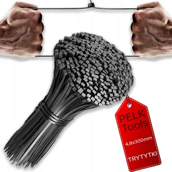 Stahovací páska Hadicová spona s stahovací pásky 3.6 x 200 100 ks