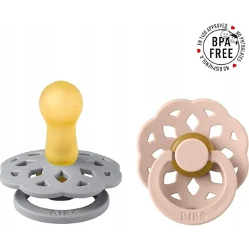Kulatý gumový Dudlík Bibs 0 +