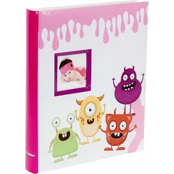 Fotoalbum Fotoalbum pro holčičku, 40 stran, růžový (pod fólii)