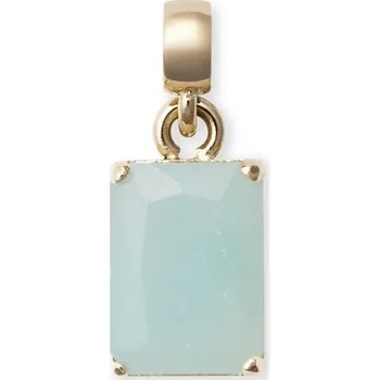 Šperk Daniel Wellington Okouzlující pozlacený přívěsek s amazonitem Charms DW00401473 + 2 měsíce na vrácení zboží