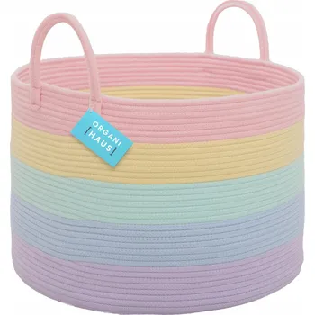 ORGANIHAUS Velký koš na prádlo / koš na hračky do pokoje