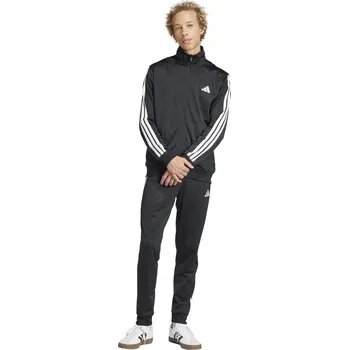 Dámské spodní prádlo Pánská Teplákovka adidas Sportswear Basic 3-Stripes Tricot černá JI8858 :XL