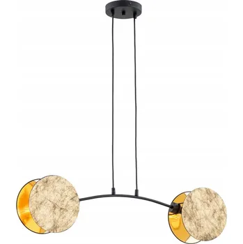 Závěsné svítidlo MOTIF 2 GOLD Černé Moderní osvětlení